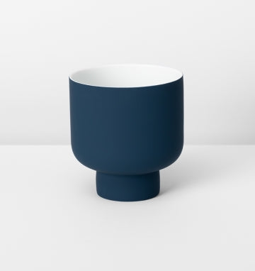 Fergus Ceramic Planter Navy