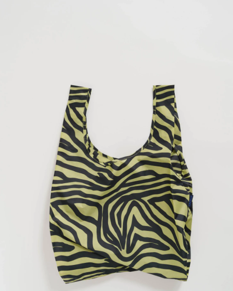 Olive Zebra - Baggu Bags